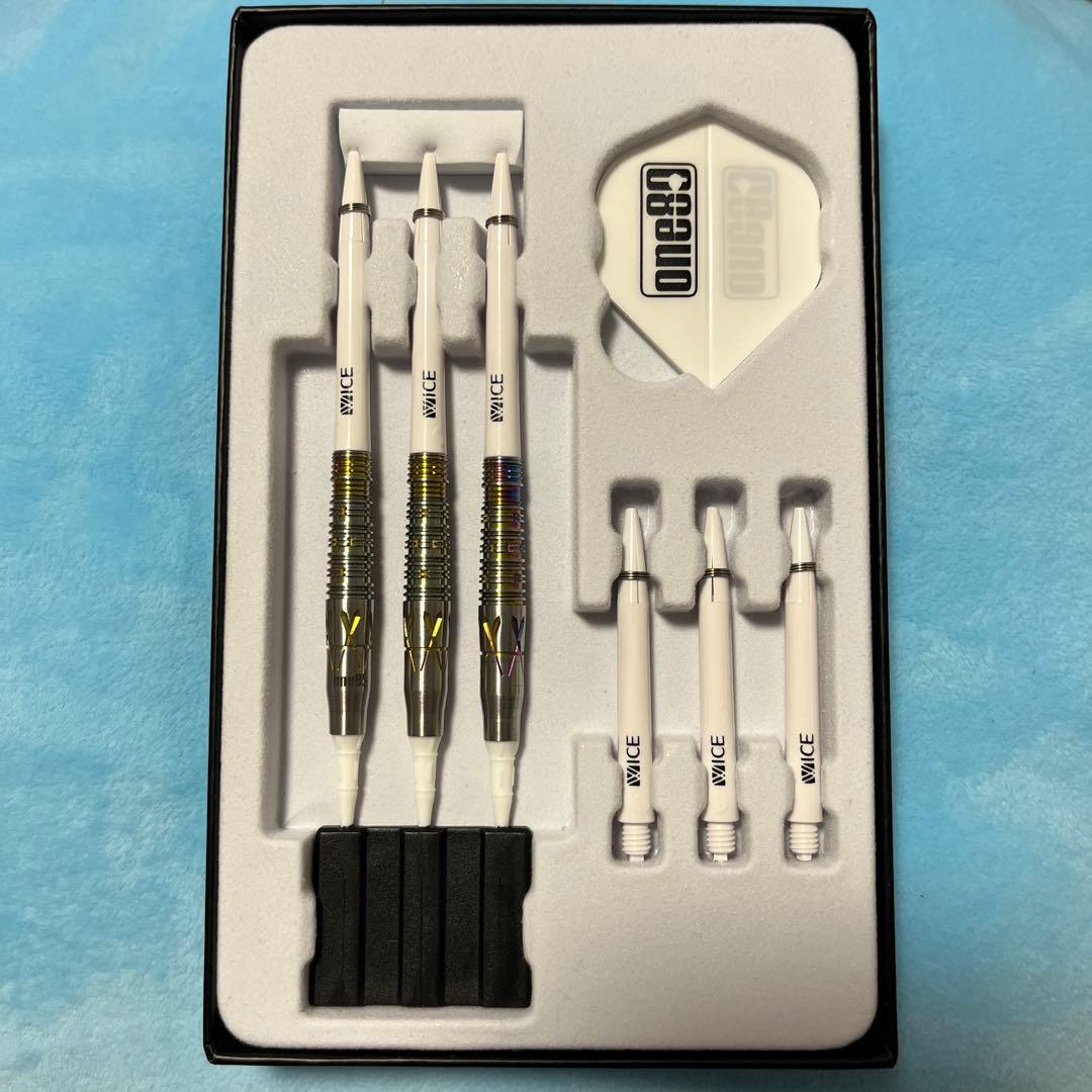 ダーツ　one80 ウロボロス4 レインボー 19g