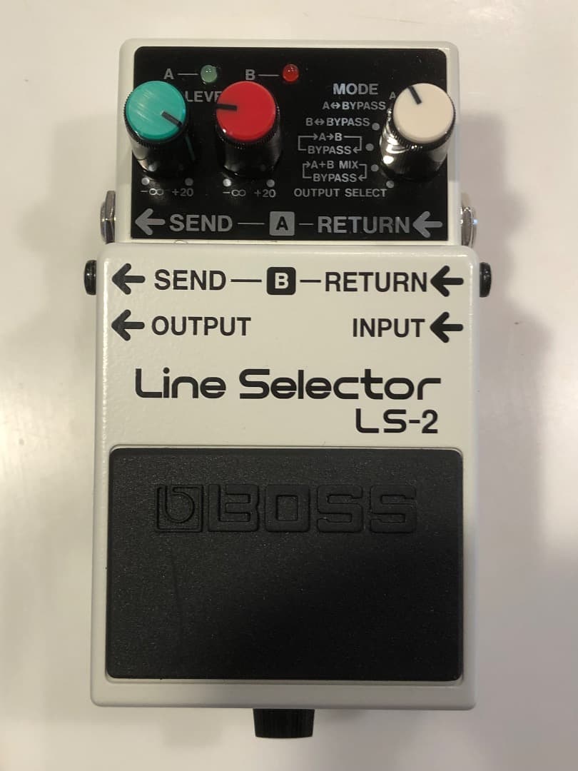 BOSS LS-2 (Line Selector) 動作確認済み