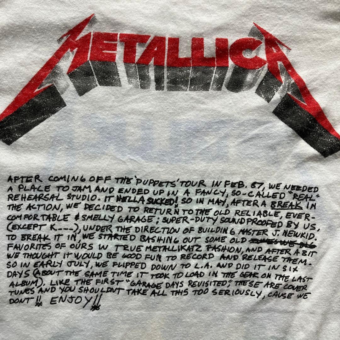 27 llica メタリカ　1987年製　ヴィンテージ Tシャツ