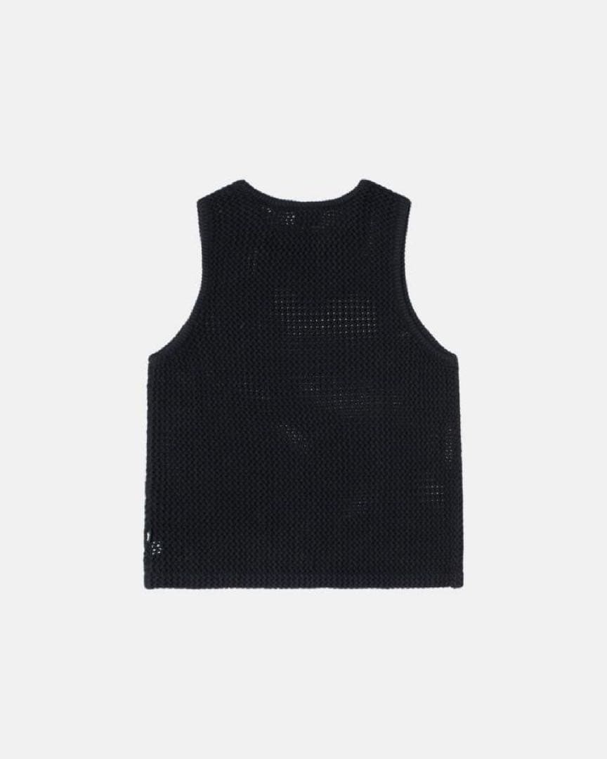 トップス STUSSY O'DYED HEAVYWEIGHT MESH TANK