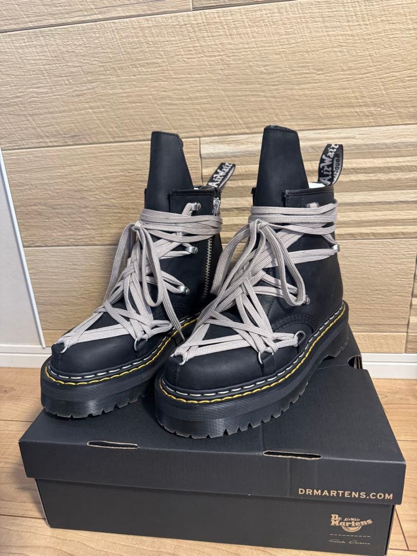 靴 Rick Owens Dr.Martens MEGALAC QUAD RO