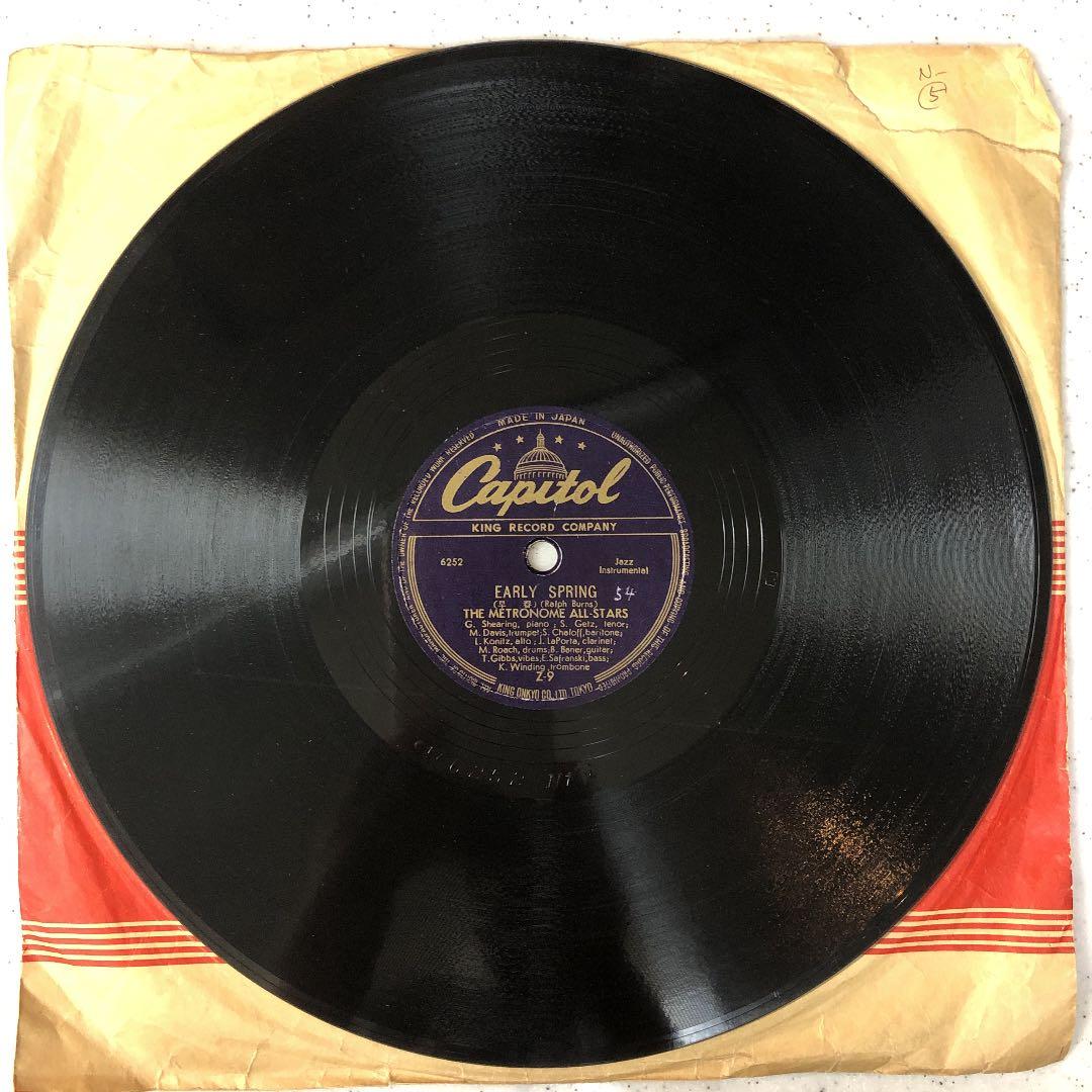 貴重！78rpm MILES DAVIS EARLY SPRING SP②