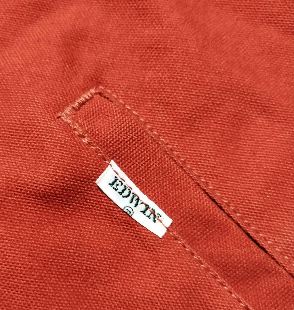 EDWIN 　デトロイトジャケット ダック生地　暗橙色　M