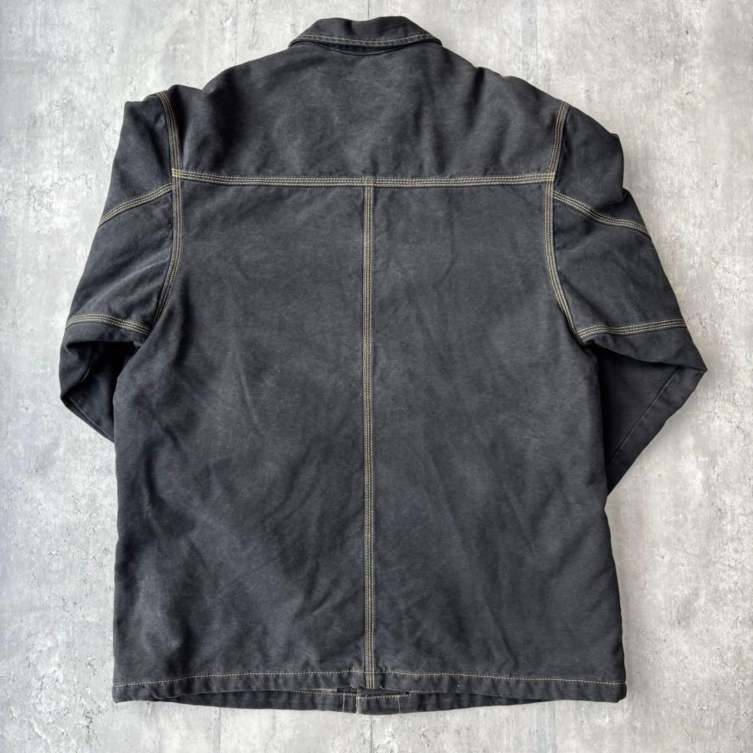 90's LEE リー　ブラックデニムカバーオール　デニムジャケット