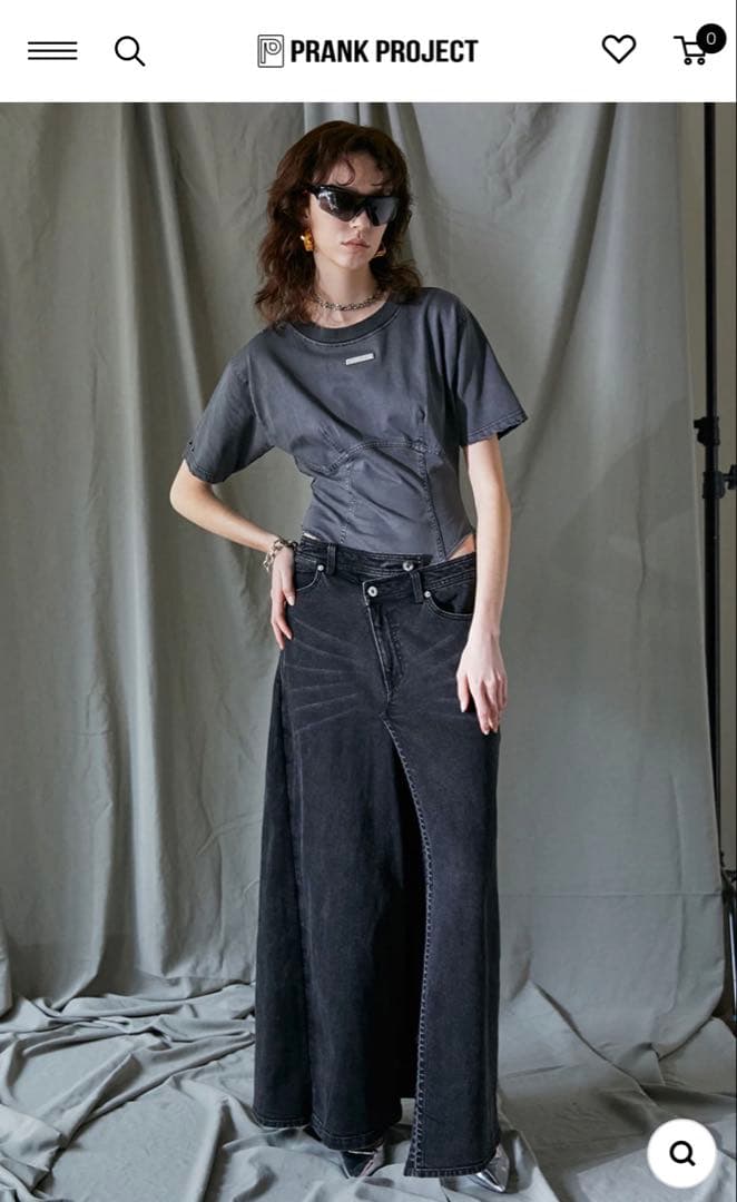 PRANK PROJECT Twisted Layered Denim 春夏