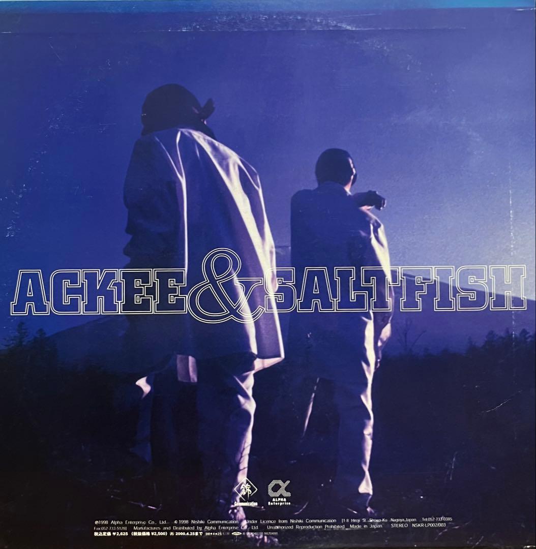 ACKEE&SALTFISH / BUSH OUT レゲエ レコード ジャパレゲ