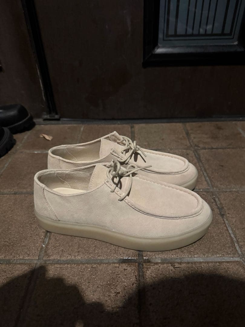 ZARA 本革　レザー　スエード　チロリアン　42