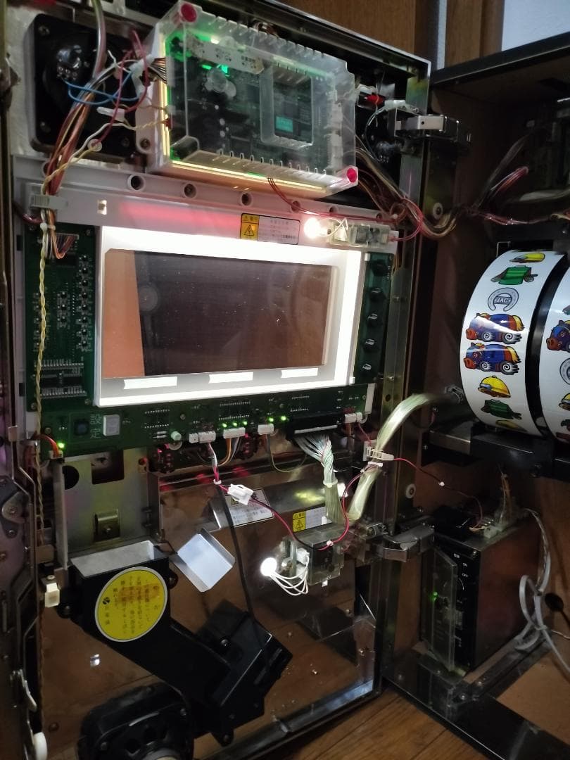 【パチスロ実機】サミー（SANYO）★ダービーボーイ【不要機付】４号機
