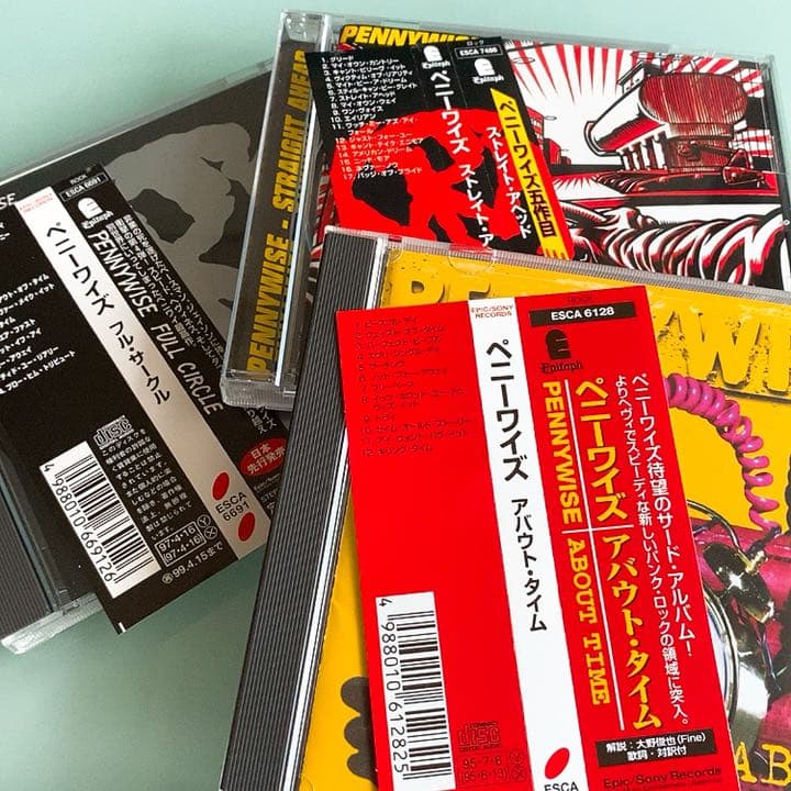 ペニーワイズ PENNYWISE CD 3枚 スケボーサウンド