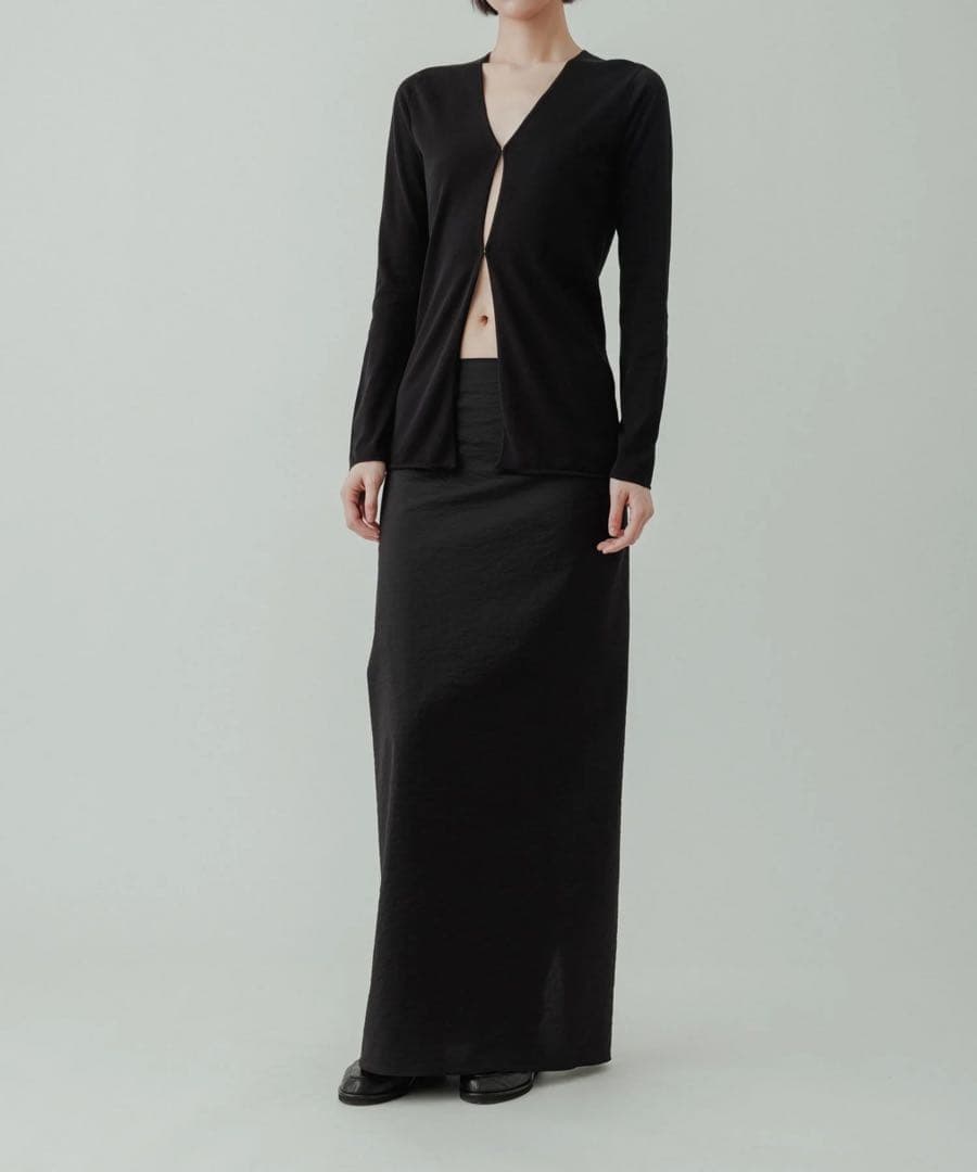 【yo BIOTOP】cotton silk hook cardigan