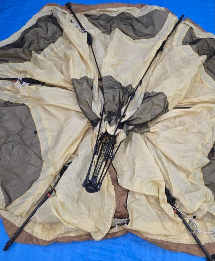 美品　DOD キノコテント　KINOKO TENT T4-610-RD　レッド