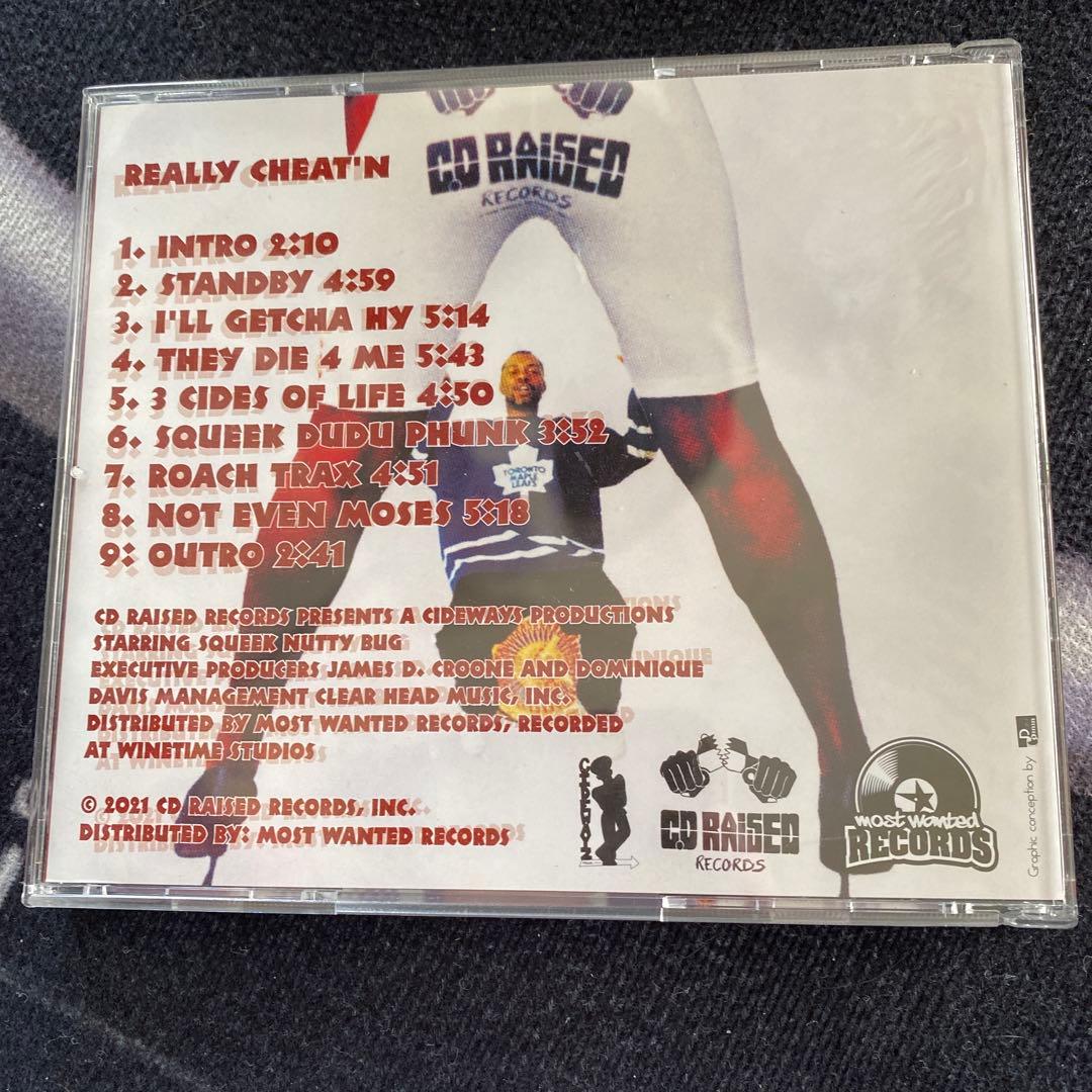 SQUEEK NUTTY BUG 再発盤 G-RAP G-FUNK