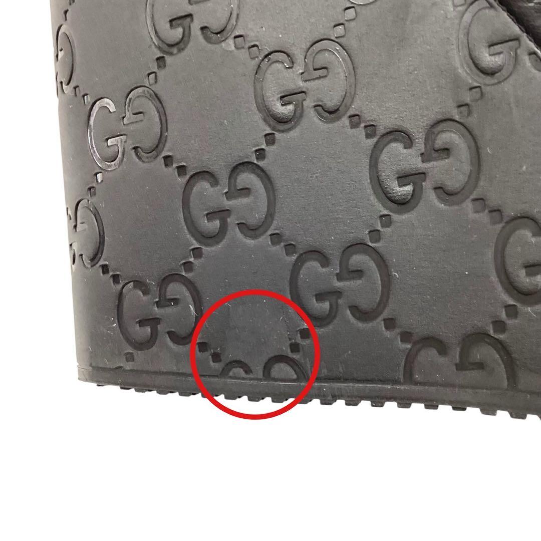 【GUCCI】レザー&ニット★ニーハイブーツ★23センチ ★未使用品【グッチ】
