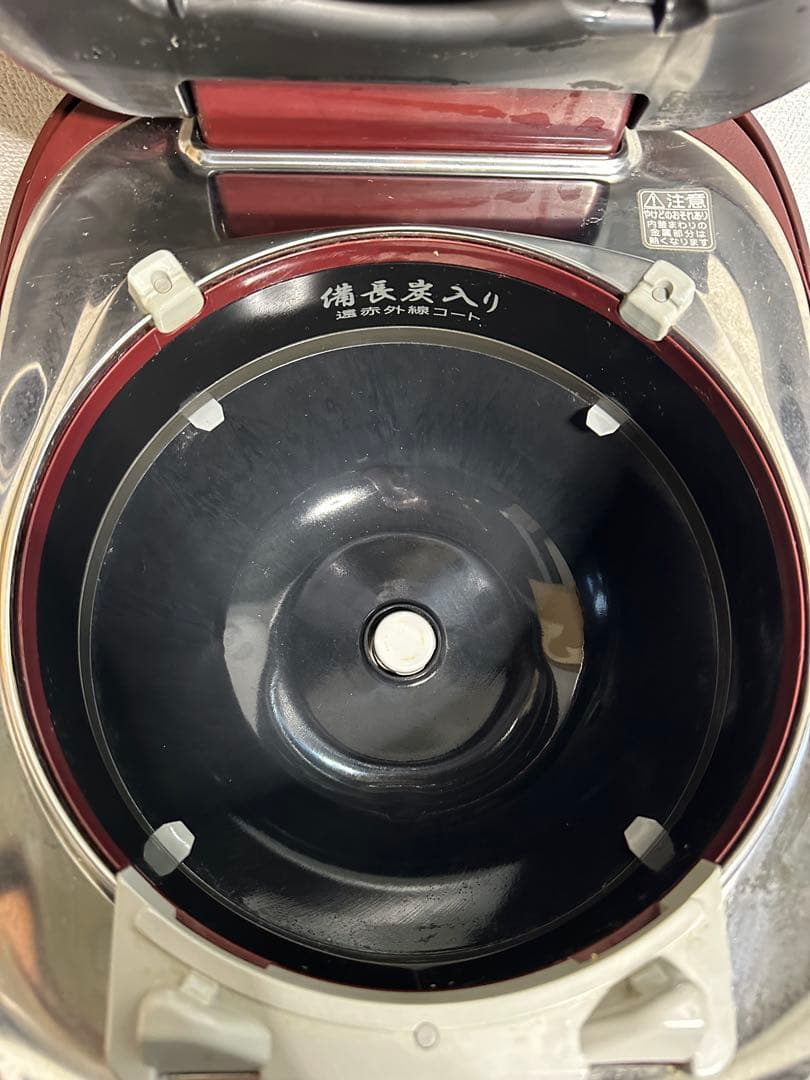 TOSHIBA RC-10VXL東芝真空圧力炊飯器 本丸釜 動作保証　5.5合