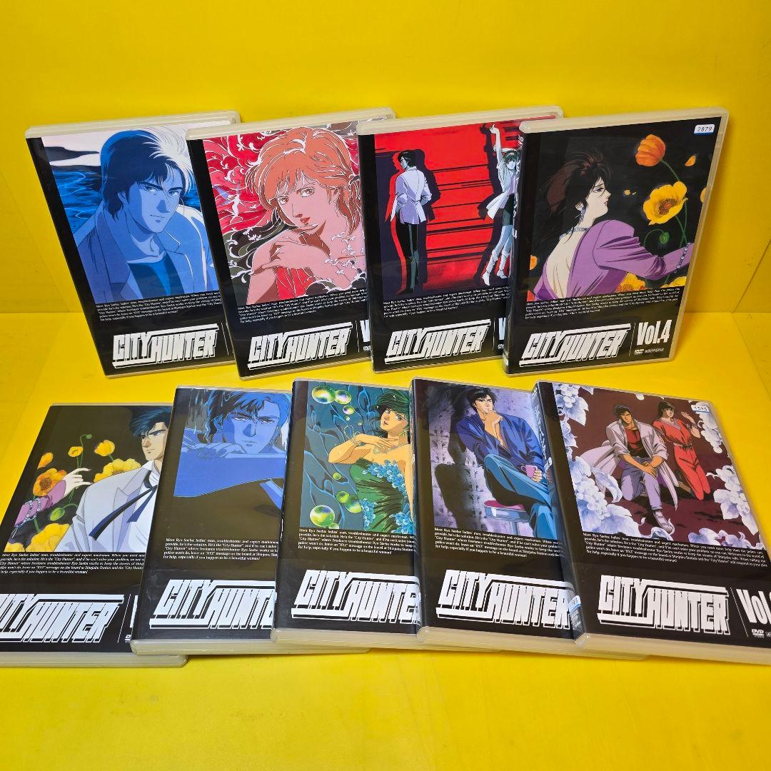 新品ケース交換済　CITY HUNTER シティーハンター1期～4期DVD26巻