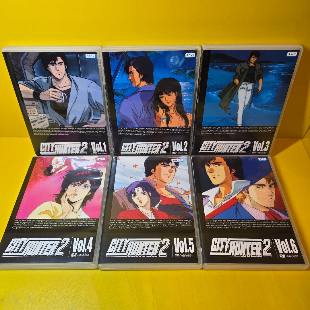 新品ケース交換済　CITY HUNTER シティーハンター1期～4期DVD26巻