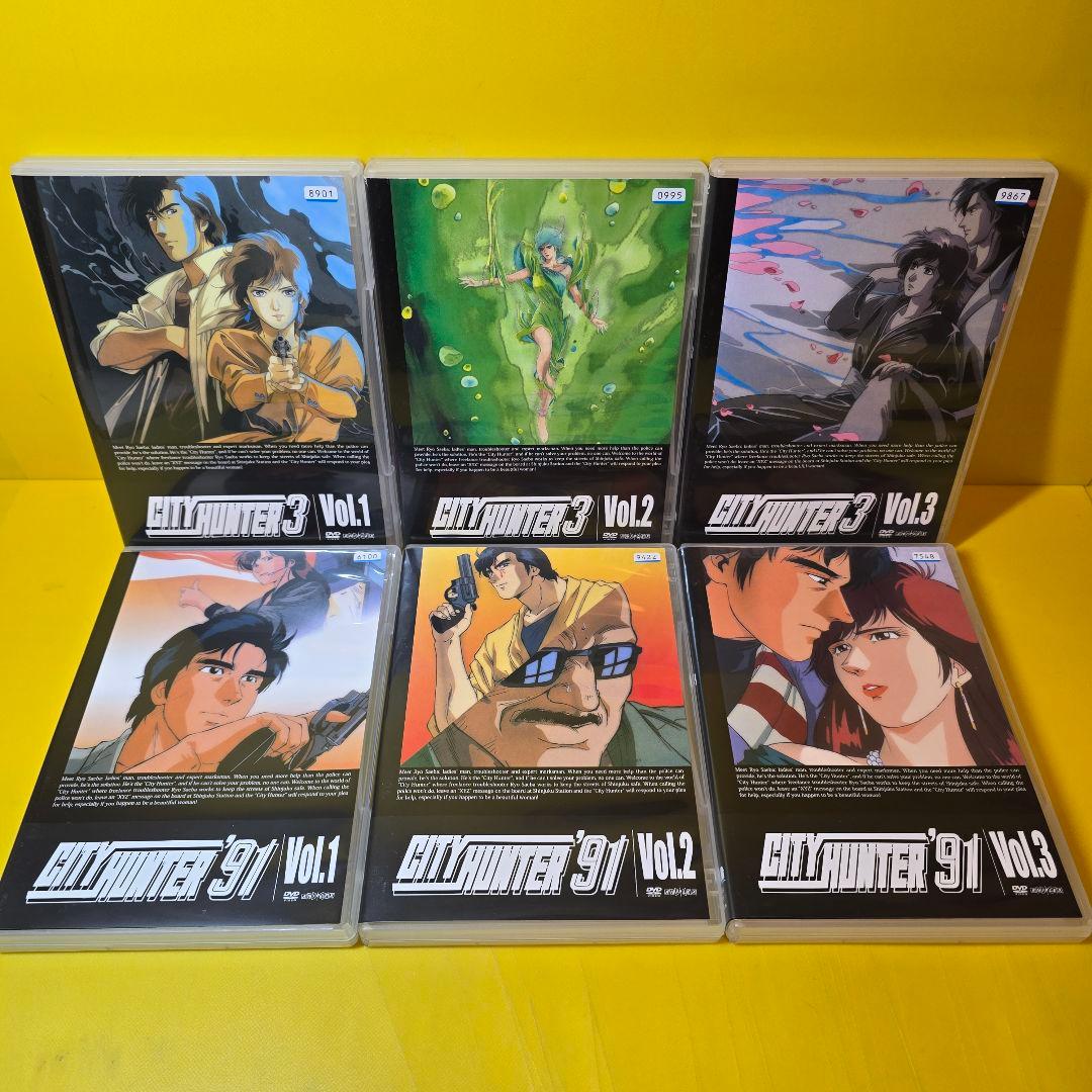 新品ケース交換済　CITY HUNTER シティーハンター1期～4期DVD26巻