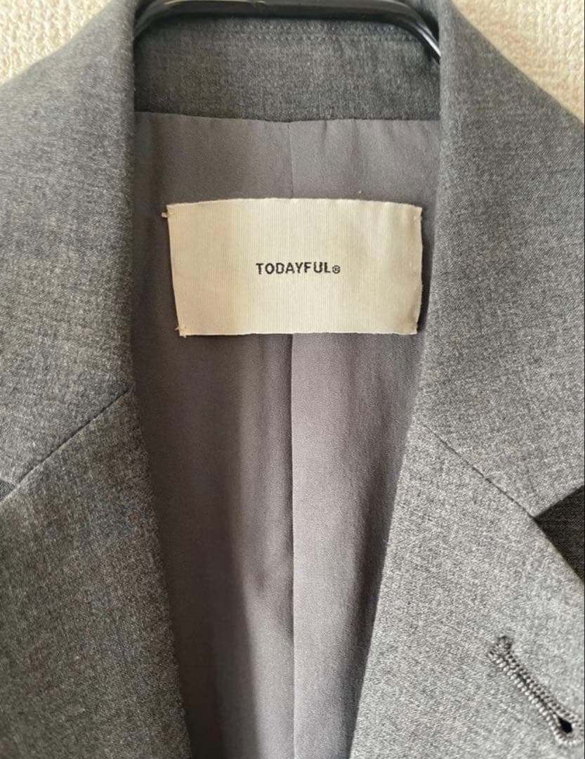 ジャケット・アウター todayful Heather OverJacket & mini skirt