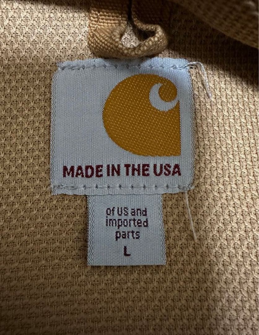 ［美品］Carhartt アクティブジャケット　USA製　裏地サーマル