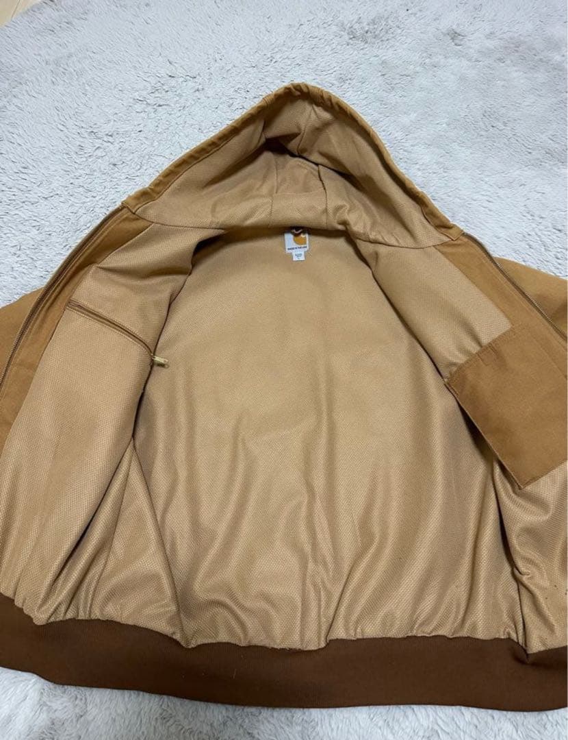 ［美品］Carhartt アクティブジャケット　USA製　裏地サーマル