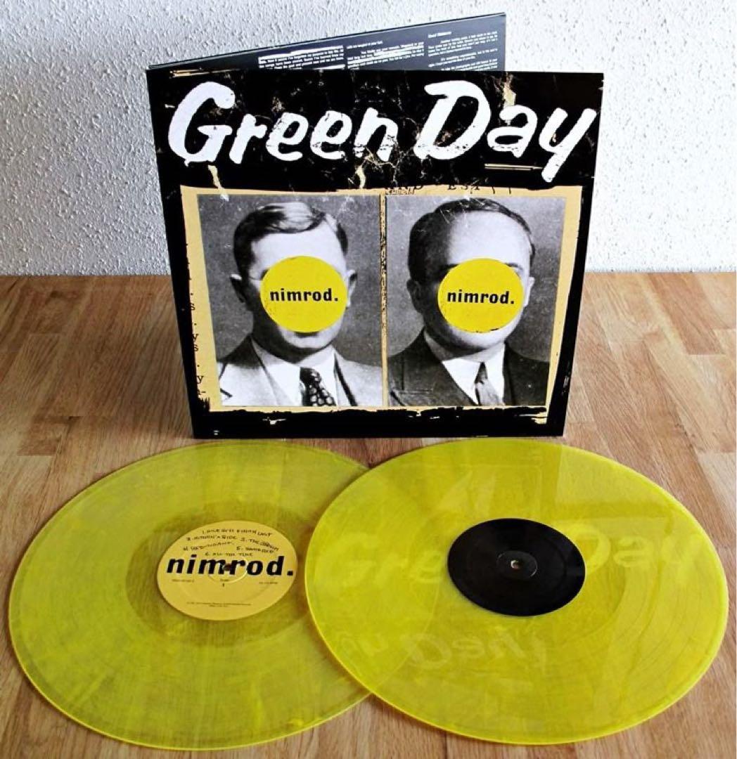 Green Day nimrod. 20周年記念アナログレコード ニムロッド