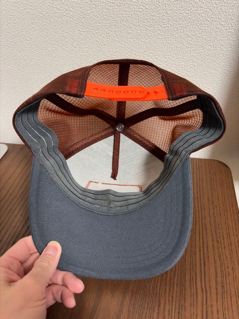 ARC'TERYX グレー オレンジ キャップ