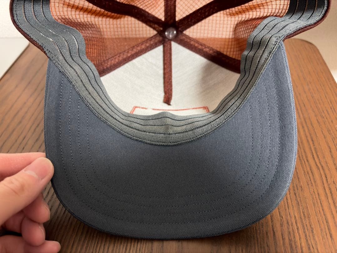 ARC'TERYX グレー オレンジ キャップ