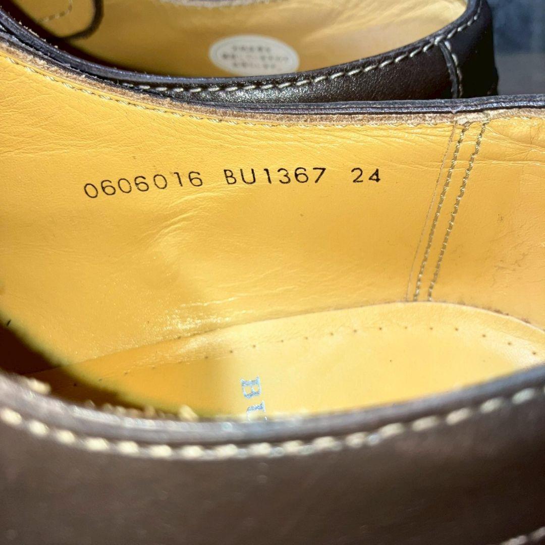 バーバリー BURBERRY レザー ブラウン