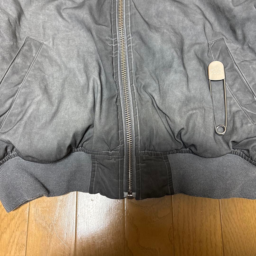ジャケット・アウター ktwo studios Dyed Bomber \"ink\" jacket M
