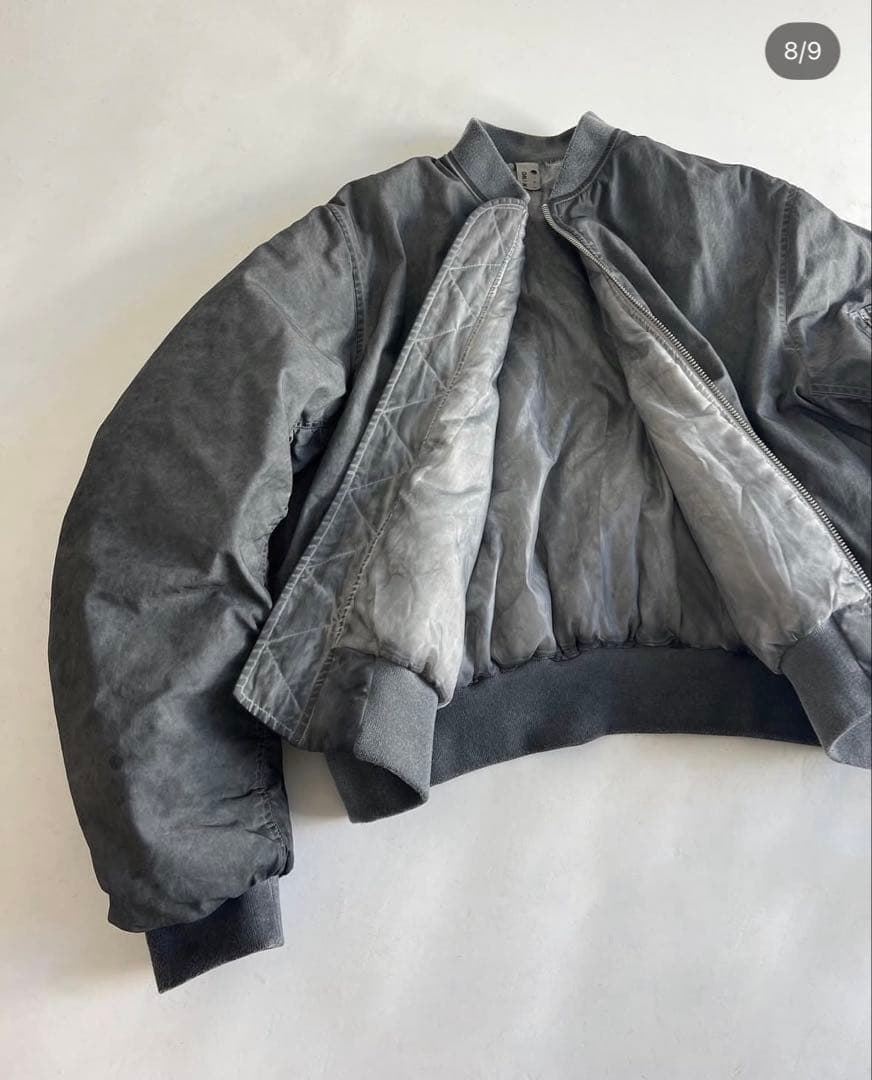 ジャケット・アウター ktwo studios Dyed Bomber \"ink\" jacket M