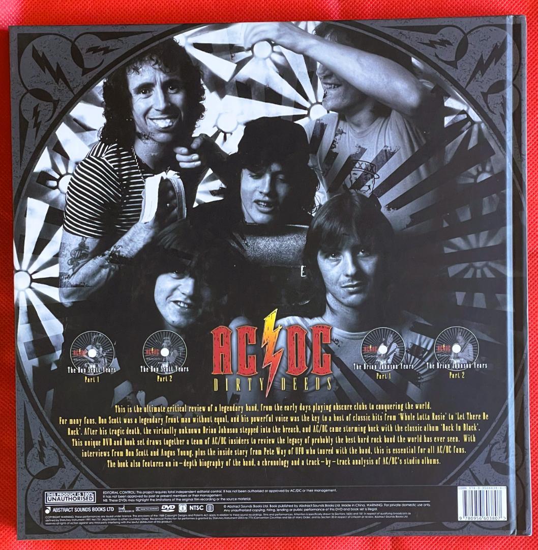 【廃盤・美品】AC/DC: Dirty Deeds DVD4枚組 特別限定盤