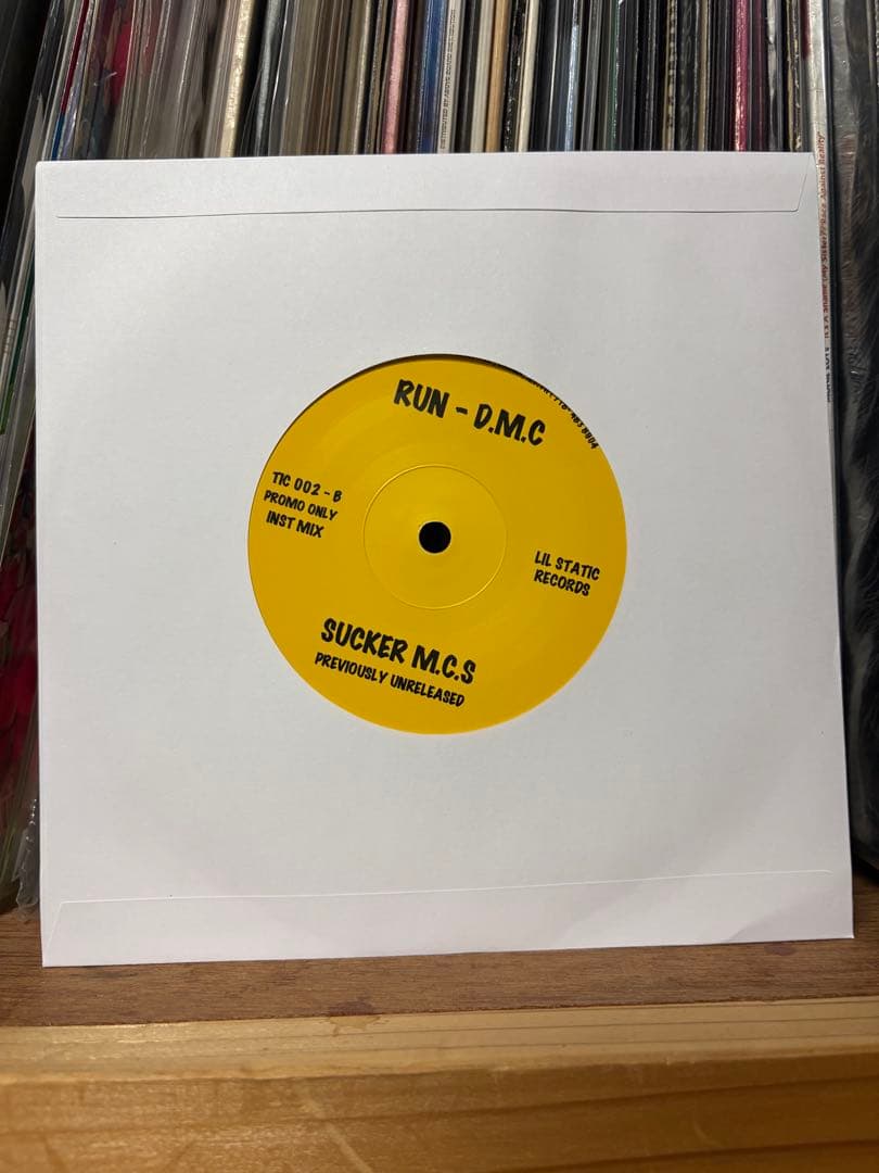 【新品2枚】RUN DMC Sucker M.C.’s 7インチ