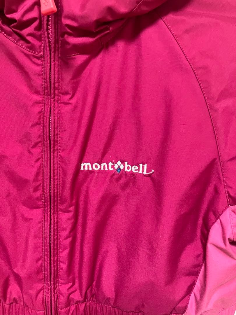 montbell 子ども用スキーウェア ピンク