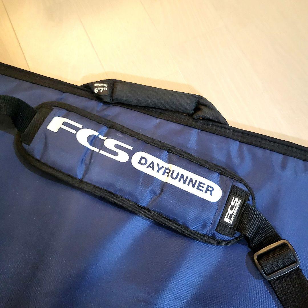 FCS シングルサーフボードケース ネイビー/グレー
