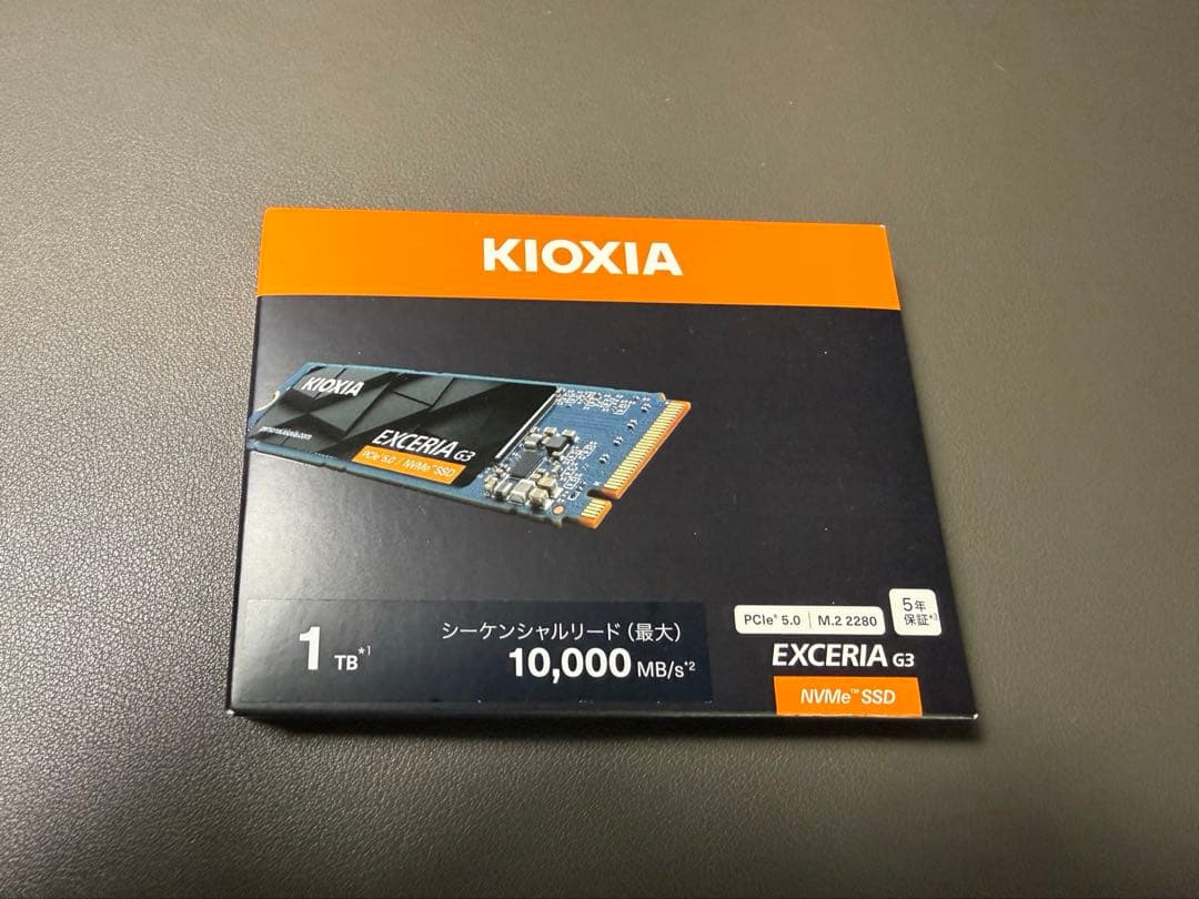 キオクシア KIOXIA SSD 10000MB/S