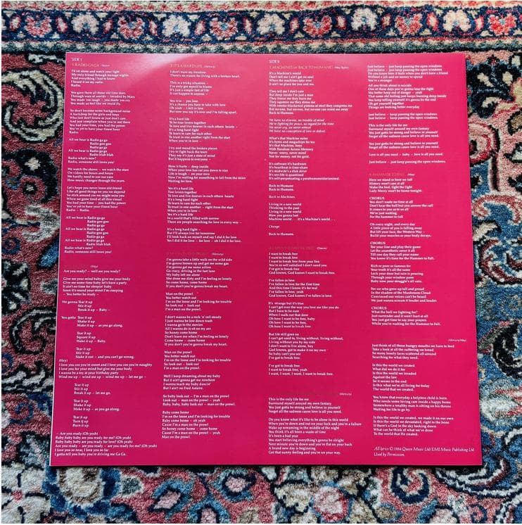 Queen The Works レコード