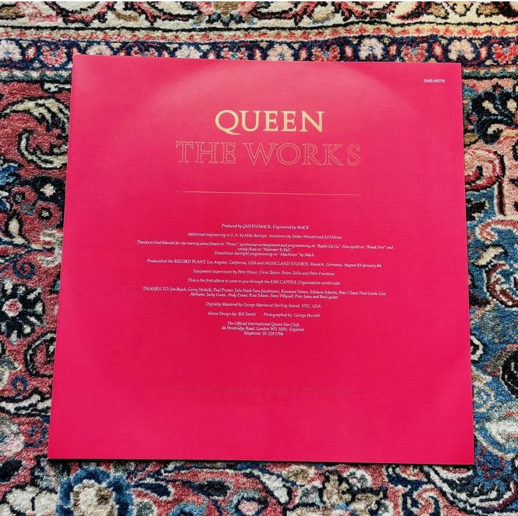 Queen The Works レコード