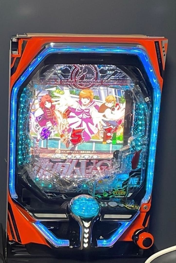 実機　Pフィーバー機動戦士ガンダムユニコーンb 循環式パチンコ