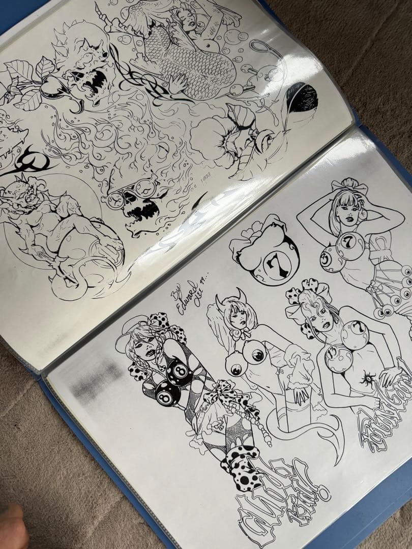 tattoo Flash 48枚 彫師 刺青 下絵