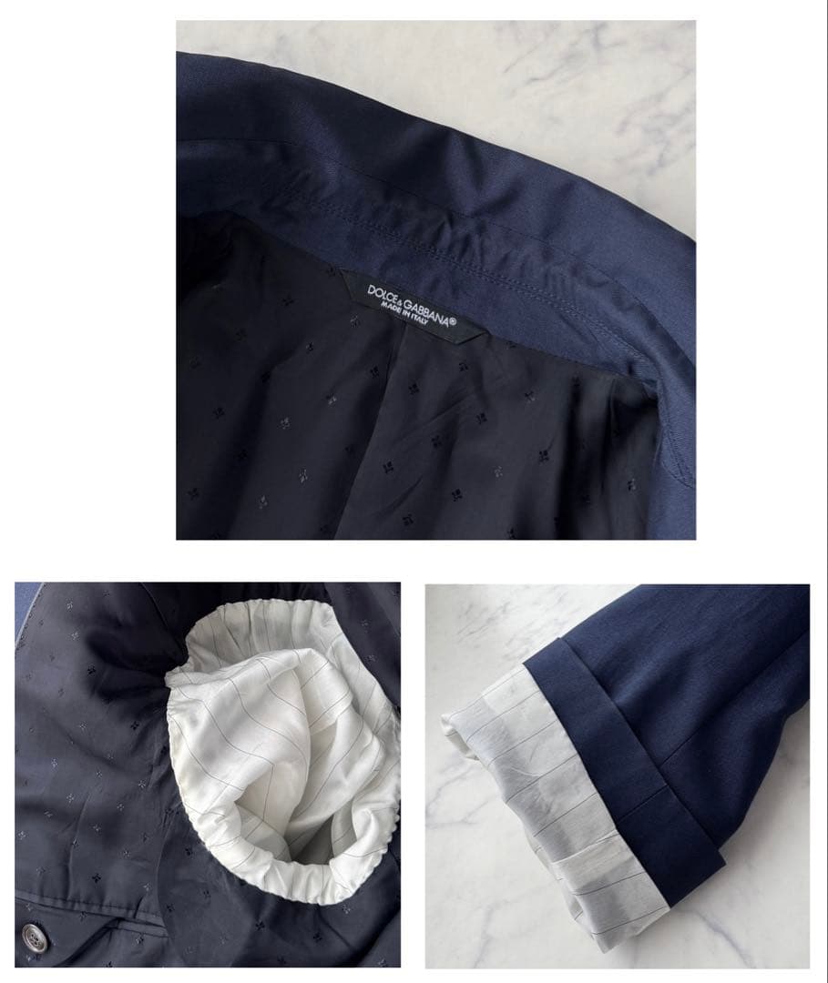 定価約50万 DOLCE&GABBANA ドルチェ&ガッバーナ スーツ 46 M