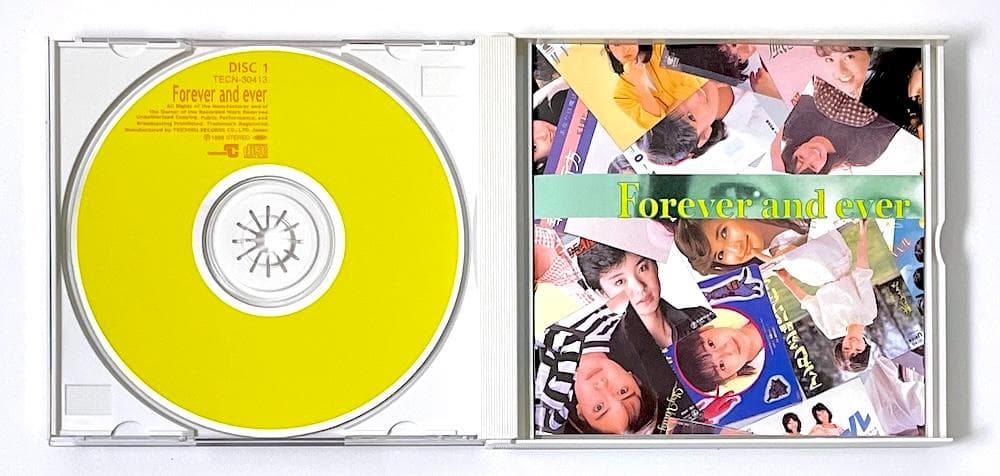 廃盤 帯付き 2CD フォーエヴァー・アンド・エヴァー ～永遠のアイドル〜