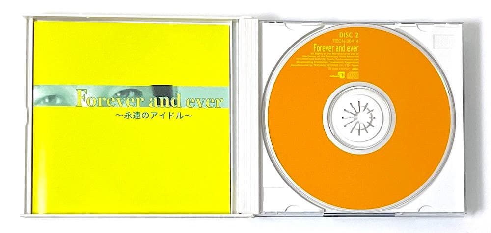 廃盤 帯付き 2CD フォーエヴァー・アンド・エヴァー ～永遠のアイドル〜
