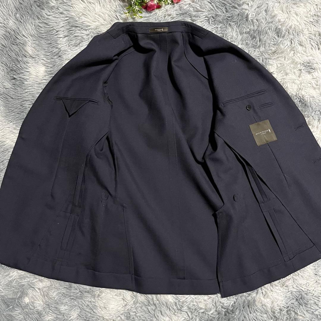 専用　マッキントッシュロンドン　ジャケット　紺ブレ　銀ボタン　背抜き　38