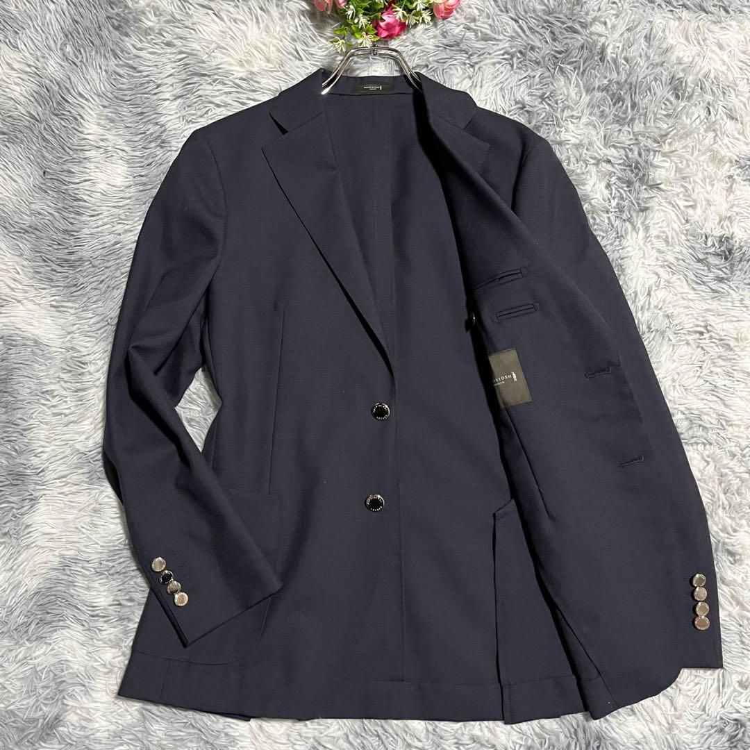専用　マッキントッシュロンドン　ジャケット　紺ブレ　銀ボタン　背抜き　38