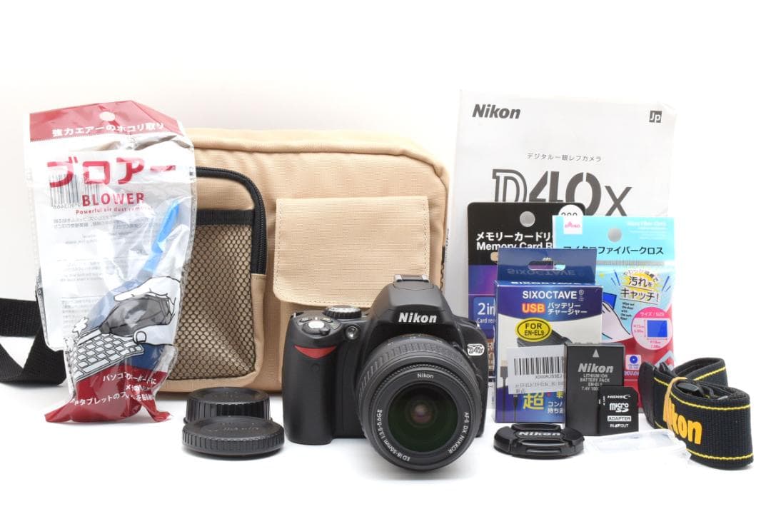 新品級 ショット数31回 Nikon D40x 初心者向け スマホ転送 旅行