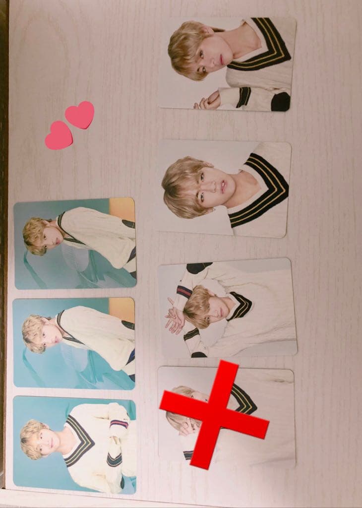 BTS テヒョン 画像トレカ ミニフォト