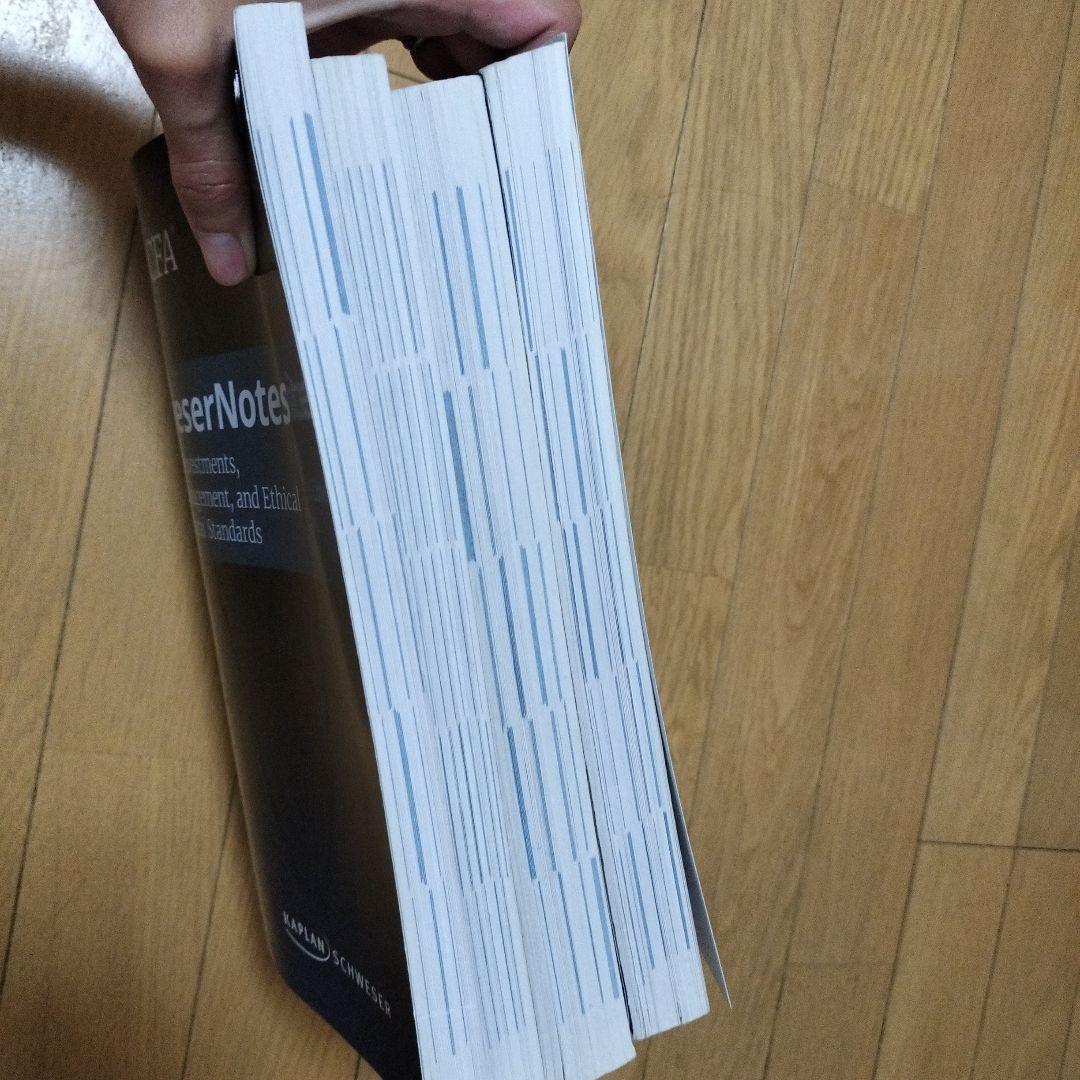 2025 CFA Exam Prep SchweserNotes 4冊セット