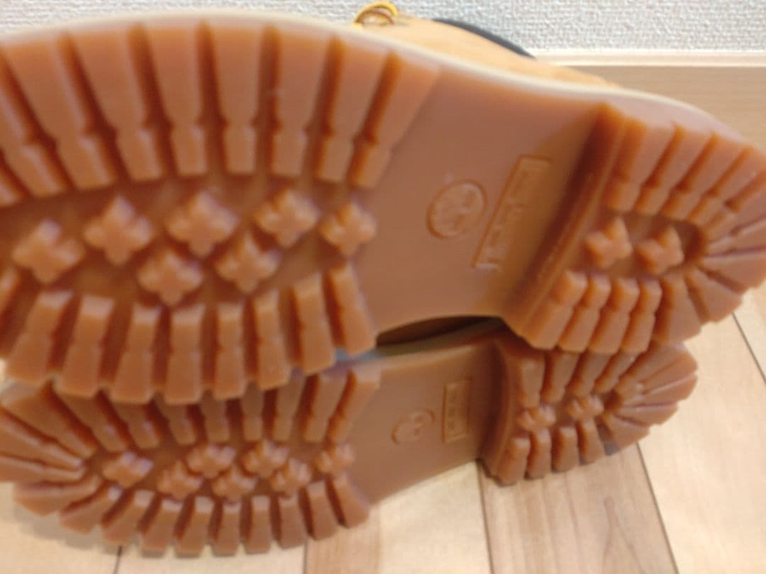 とんかつ　Timberland 　ベージュハイカット　23.5センチ