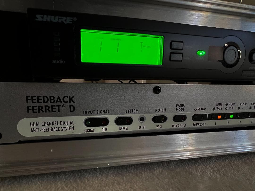 Shure SLX2 マイクレシーバーセット （中古品）