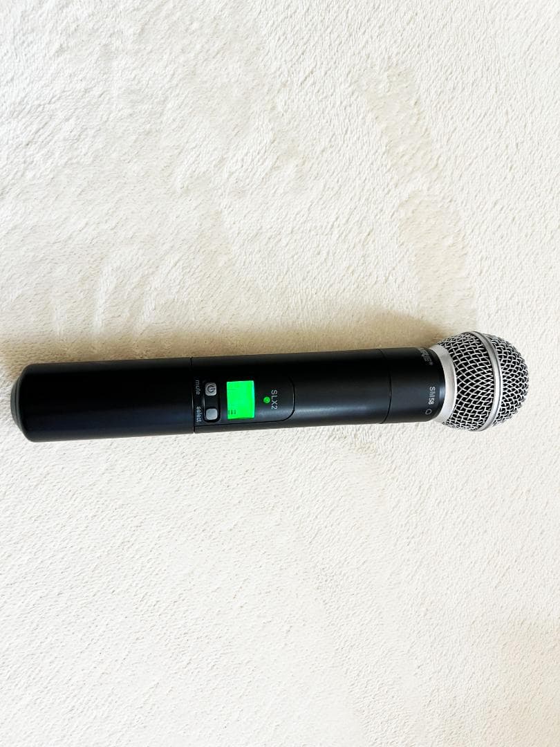 Shure SLX2 マイクレシーバーセット （中古品）